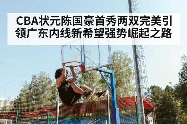 CBA状元陈国豪首秀两双完美引领广东内线新希望强势崛起之路